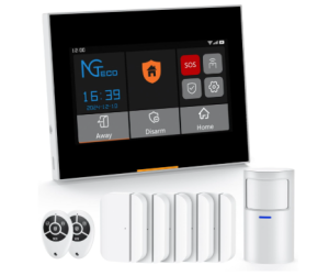 NGTeco 9-Piece Home Security Alarm Kit
