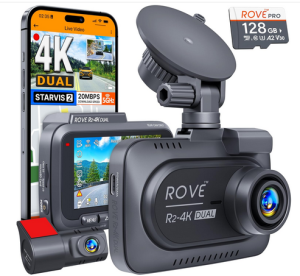 ROVE R2-4K DUAL Dash Cam 