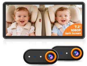 BM5PRO 7.2" 1080P HD Baby Car Camera
