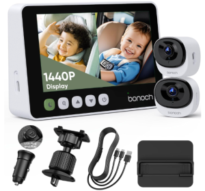 Bonoch 5" 1440P Baby Car Camera