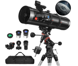 MEEZAA 150EQ Newtonian Reflector Telescope