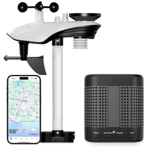 Nfisync WiFi Weather Station with Weatherseed AI 24H/7D Forecast