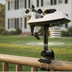 Drusine 16-in-1 WiFi Weather Station with Air Quality Monitor