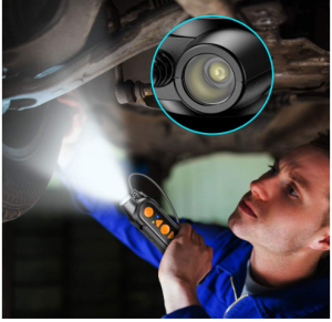NIDAGE 0.197inch Dual Lens Wireless Endoscope Camera