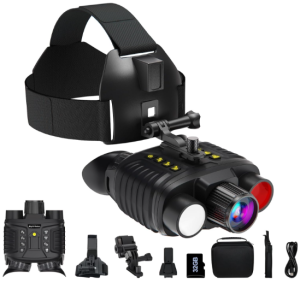 ISHARE 4K 36MP Head-Mounted Night Vision Goggles