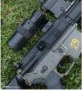 Feyachi M36 1.5X - 5X Red Dot Sight Optics Magnifier