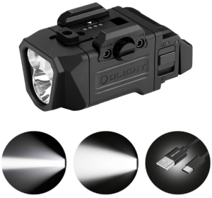 OLIGHT PL X Dual Beams Rechargeable Tactical Rail Mount Flashlight