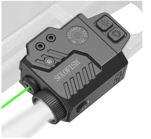 Solofish 800 Lumens Pistol Light Laser Combo (Model SL-1091)