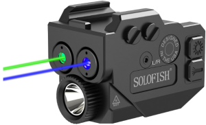 Solofish 500lm Pistol Light Laser Combo