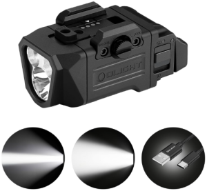OLIGHT PL X Dual Beams Rechargeable Tactical Rail Mount Flashlight