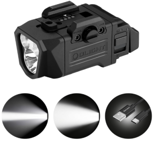 OLIGHT PL X Dual Beams Rechargeable Tactical Rail Mount Flashlight