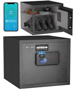 Billconch Smart Gun Safe for Multiple Pistols