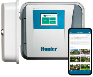 Hunter HPC400 Sprinkler Controller, 4 Zone, WiFi Smart Sprinkler Timer